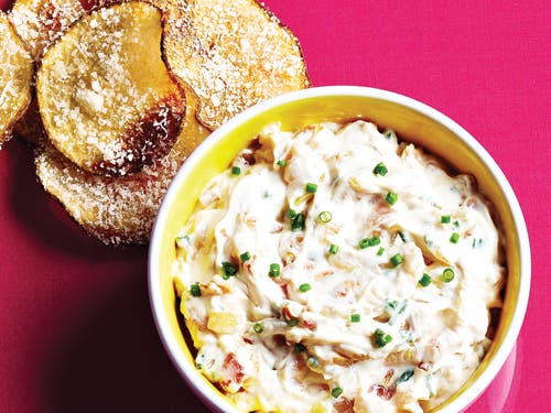 Cheesy chips and onion dip recipe