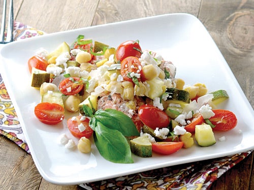 Image placeholder title Mediterranean Salmon Baked in Foil recipe