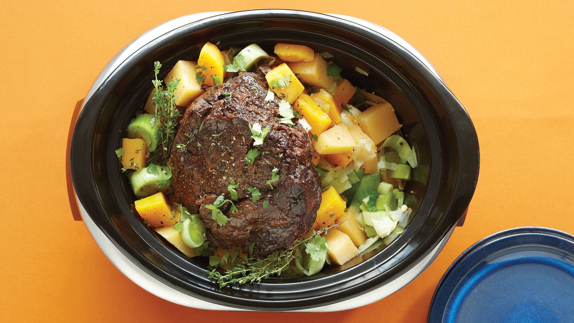 Slow cooker pot roast recipe