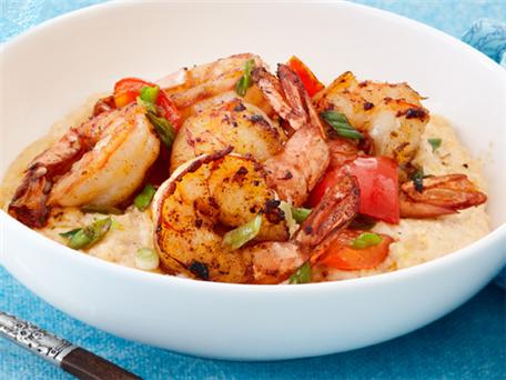 Skillet-Grilled Red Pepper Shrimp