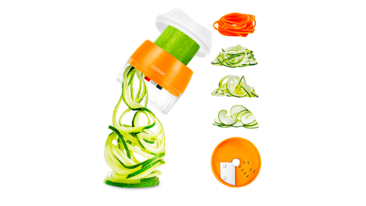 Adoric handheld spiralizer