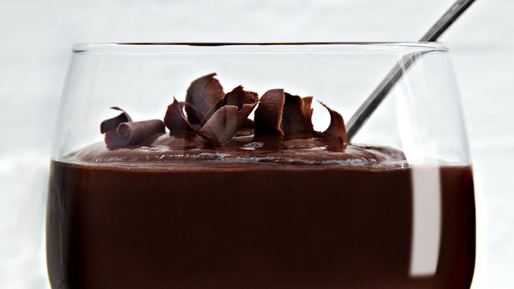 Dark Chocolate Pudding