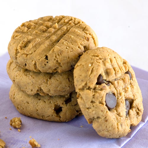 Banana & Peanut Butter Flaxseed Cookies