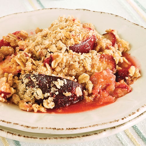 PlumCrumble_article low-cal crumble recipe