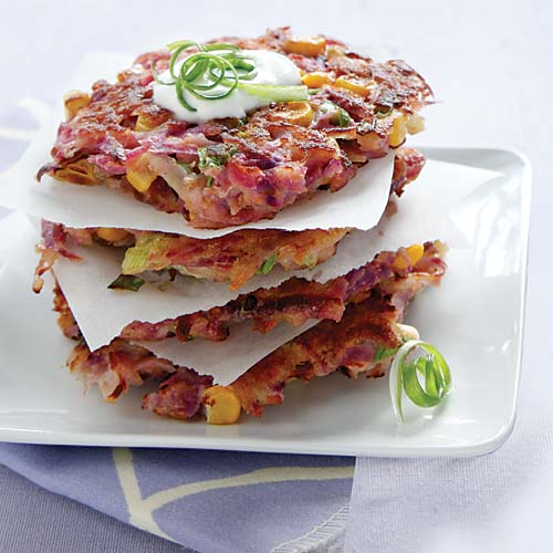 PurpleSweetPotatoLatkes_recipe Purple Sweet Potato Latkes Recipe