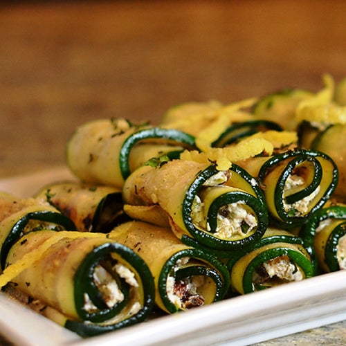 LowCalorie Zucchini Rollatini Recipe