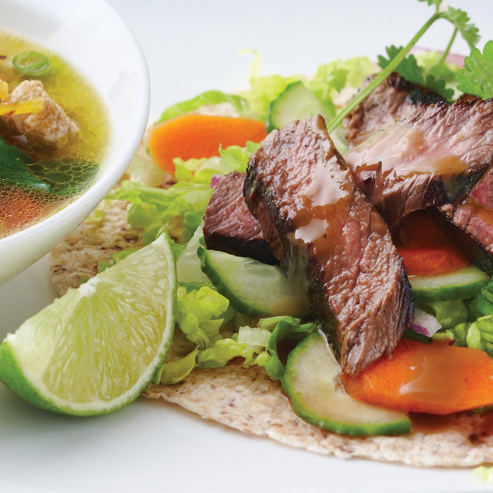 Easiest, Quickest Sirloin Beef Wraps-image