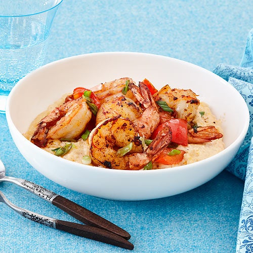 Skillet-Grilled Red Pepper Shrimp