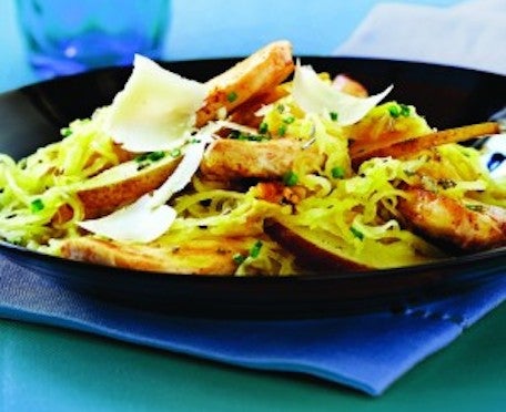 Spaghetti-Squash-with-Chicken