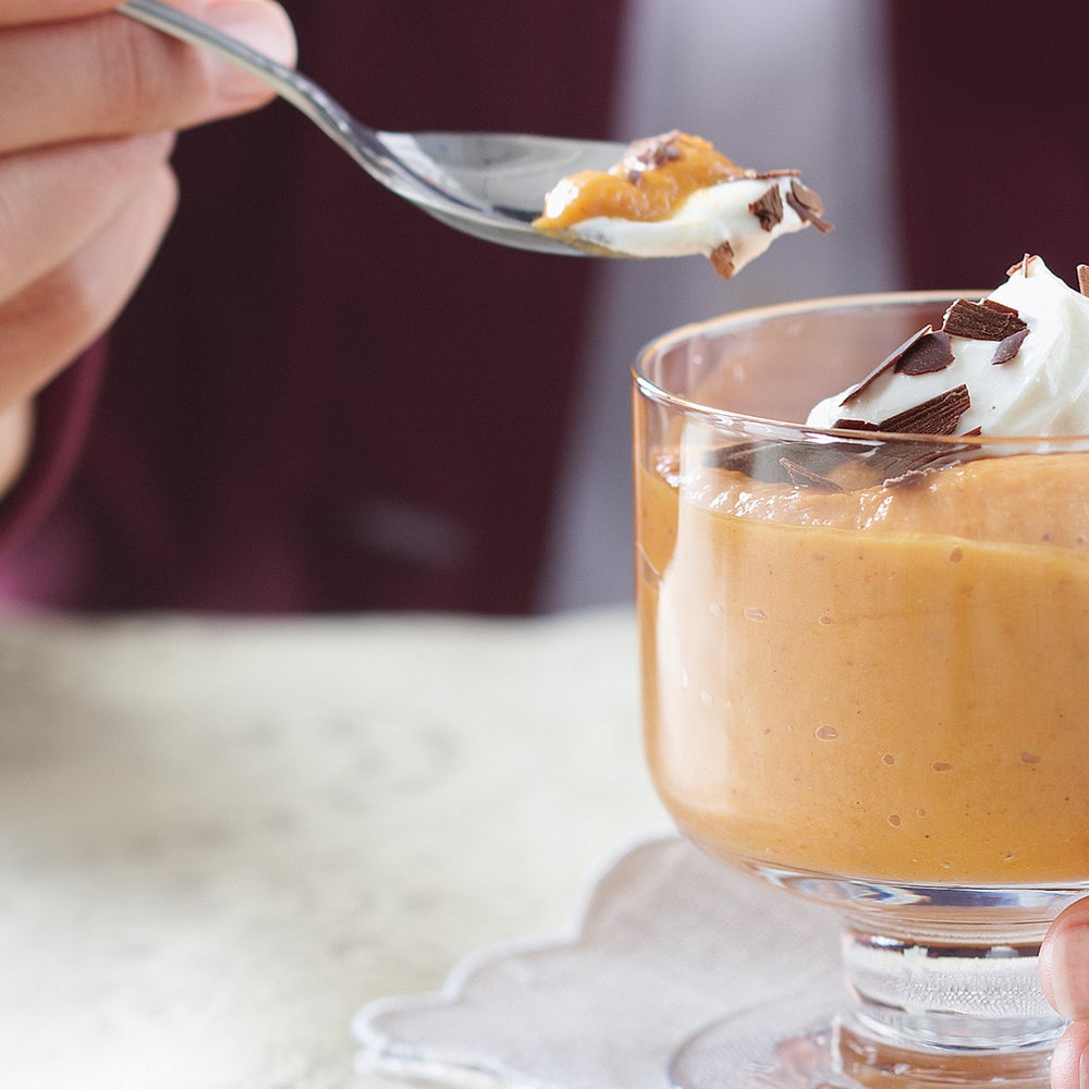 Spiced Pumpkin Mousse – An Easy Holiday Dessert - Cooking in Stilettos