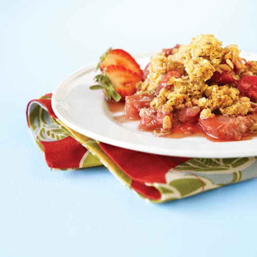 Strawberry Rhubarb Crumble Recipe