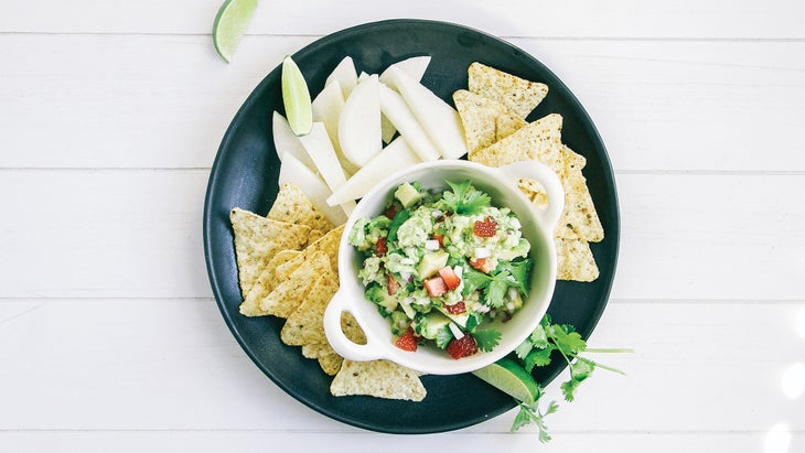 Jicama Guacamole Jicama Guacamole Recipe
