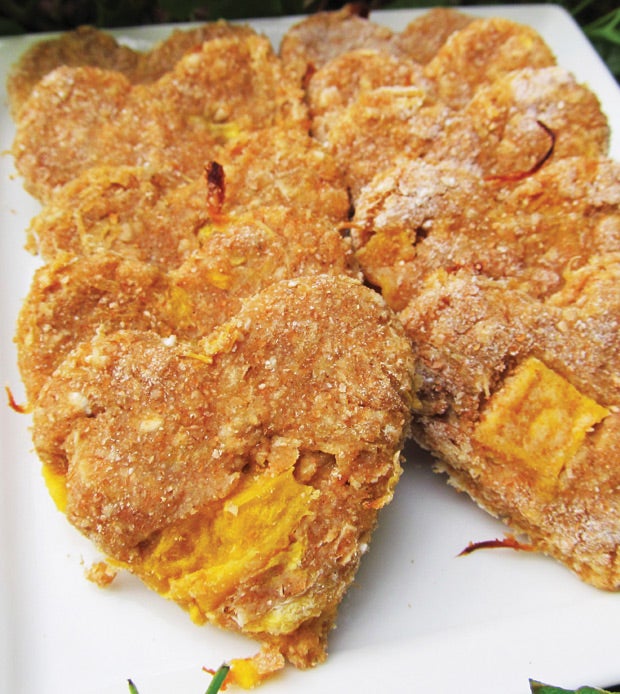 Mango Chicken Dog Cookies Mango Chicken Dog Cookies