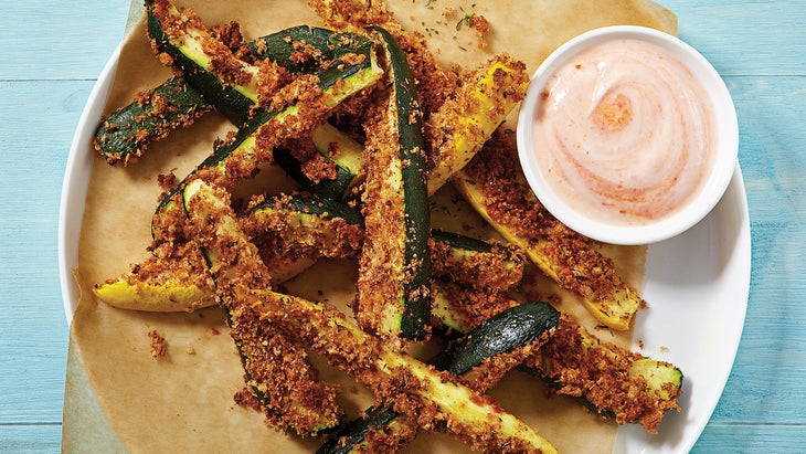 Oven-Fried Squash Spears Oven-Fried Squash Spears