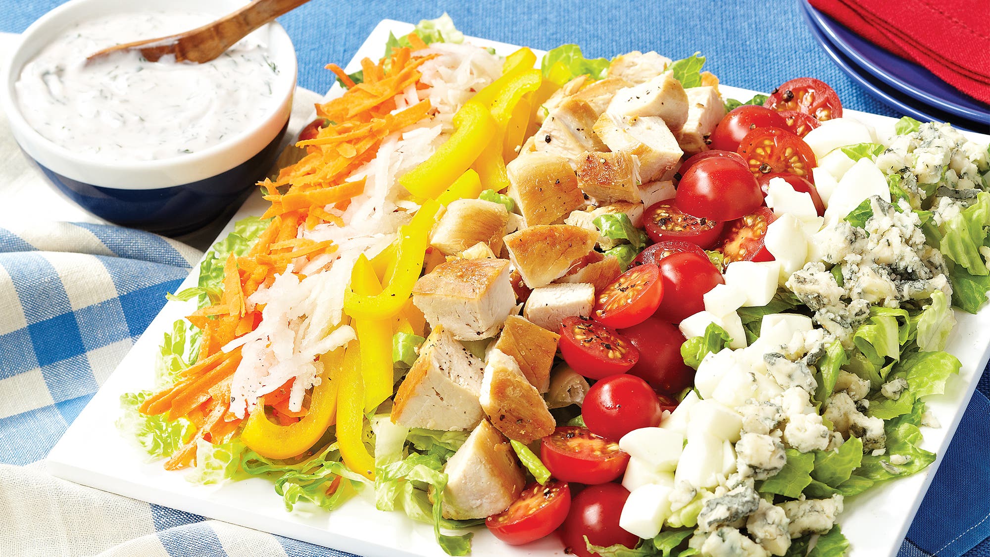 Red, White & Blue Cheese Cobb Salad 30 web None