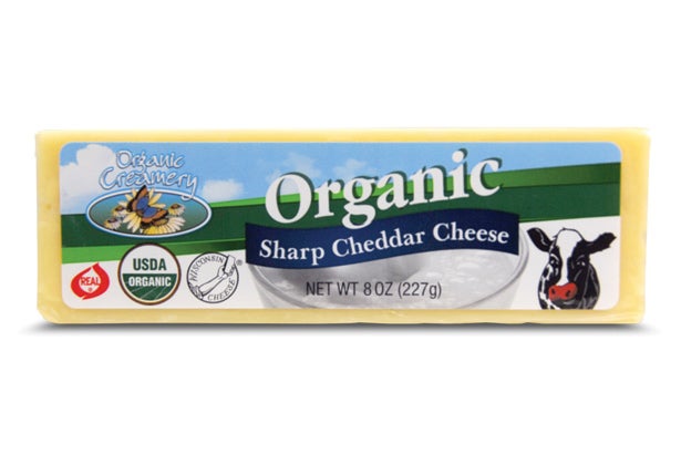 Organic Creamery Sharp Cheddar Organic Creamery Sharp Cheddar