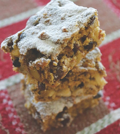 Apple Almond Squares image None