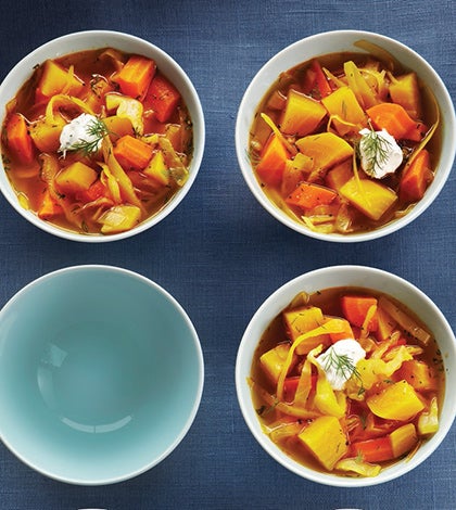 Golden Beet Borscht Stew image None