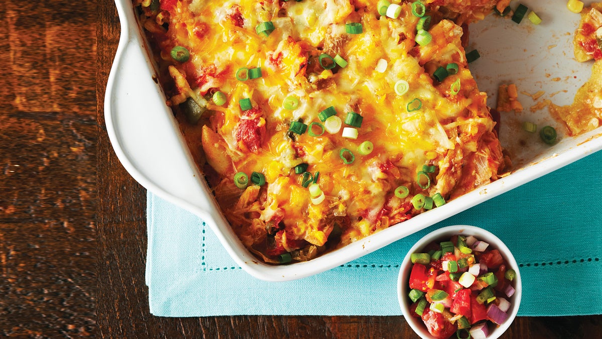 Chicken Tortilla Casserole Recipe | Clean Mexican Recipes