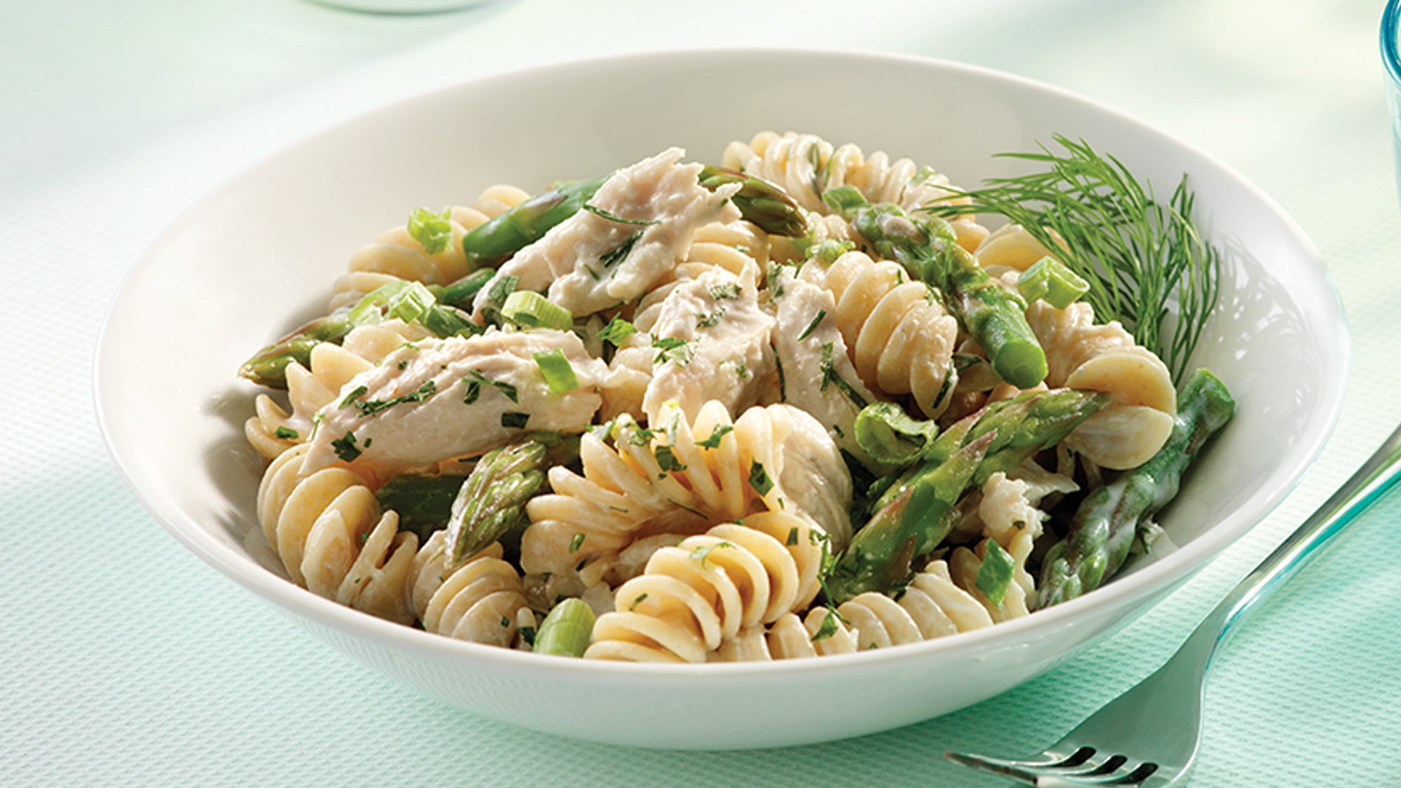 Green Goddess Pasta Salad with Chicken Recipe