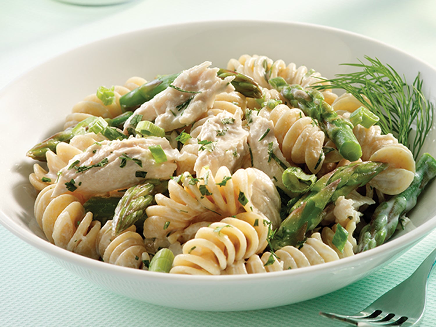 Green Goddess Pasta Salad with Chicken Recipe