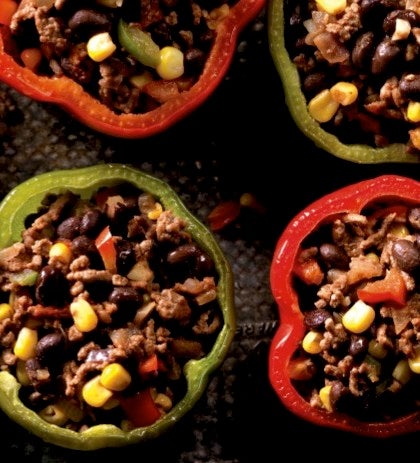 Mexican Stuffed Bell Peppers image Mexican Stuffed Bell Peppers Recipe