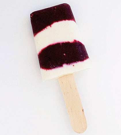Frozen Cherry Cheesecake Pops image None