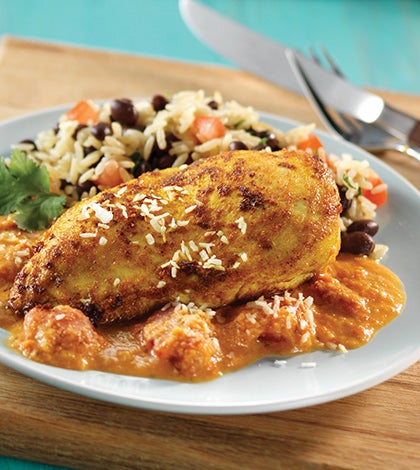 Spicy Brazilian Coconut Chicken image Spicy Brazilian Coconut Chicken recipe
