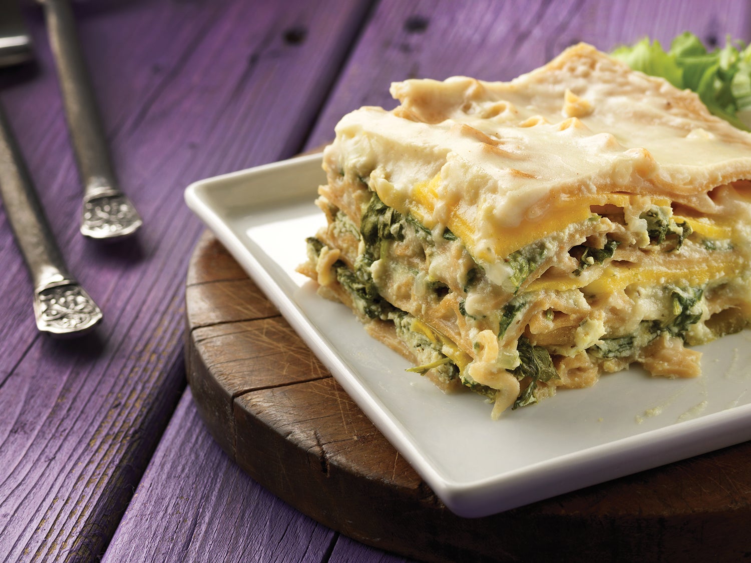 Cheesy Kale Lasagna | Low-Calorie Lasagna Recipe