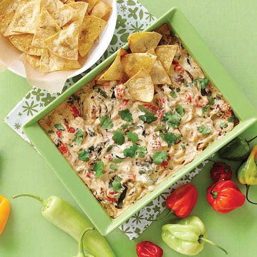 Melted Cheese Mexican Dip Recipe