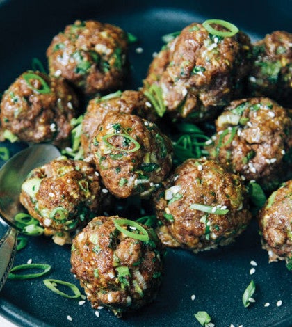 Sesame Tamari Beef Meatballs image None