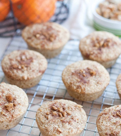 Buttermilk Orange Muffins with Spiced Walnut Topping image None