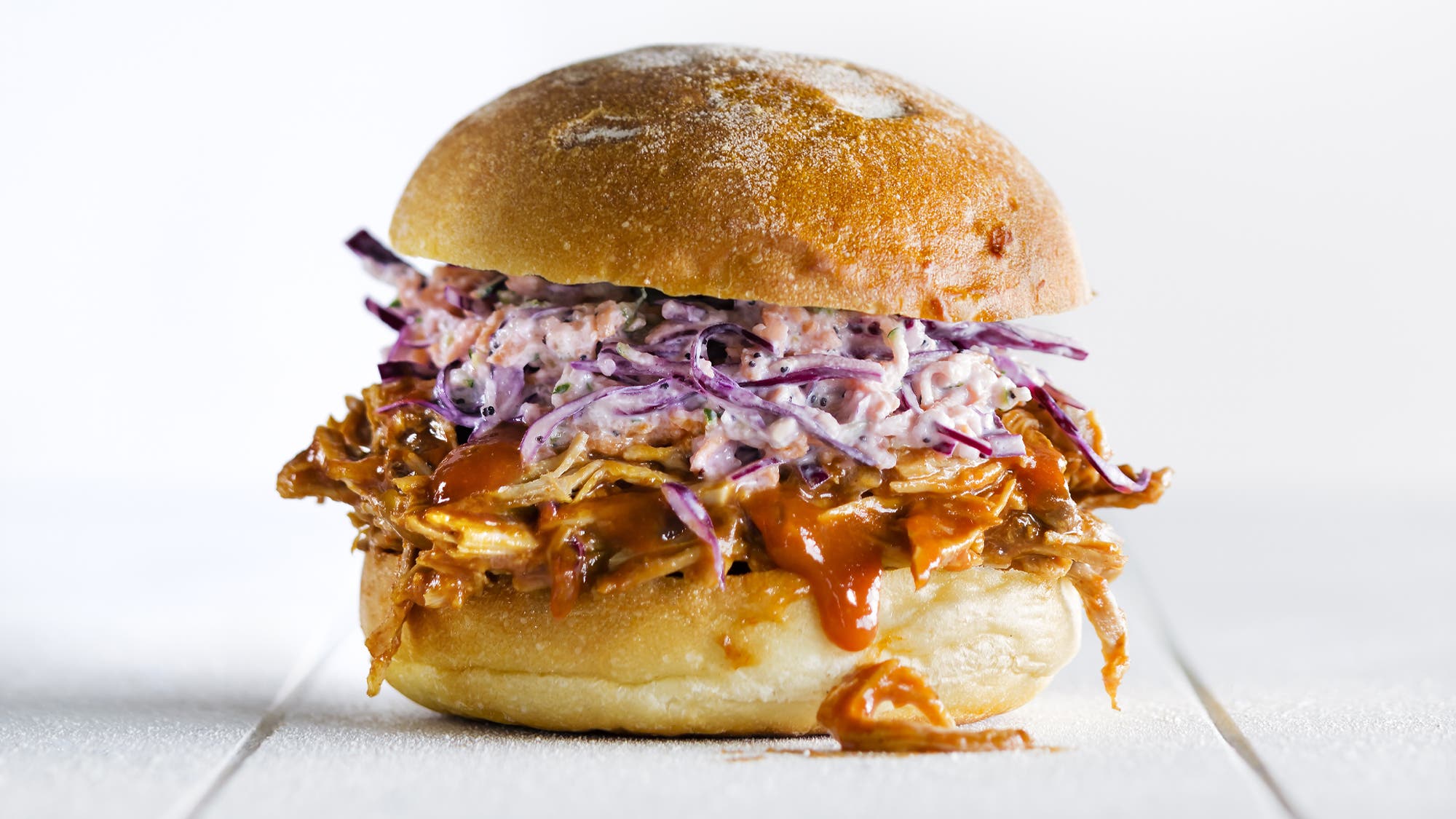 Slow Cooker Pulled Pork Sandwiches