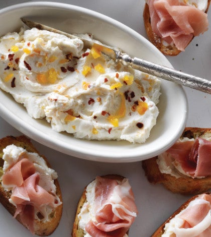 Sweet & Spicy Goat Cheese Spread image None