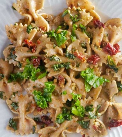 Light Almond Pesto Pasta image None