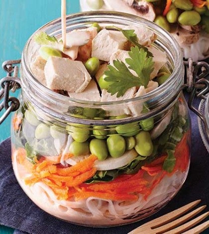 Bangkok Curry Bowls with Rice Noodles & Vegetables image None