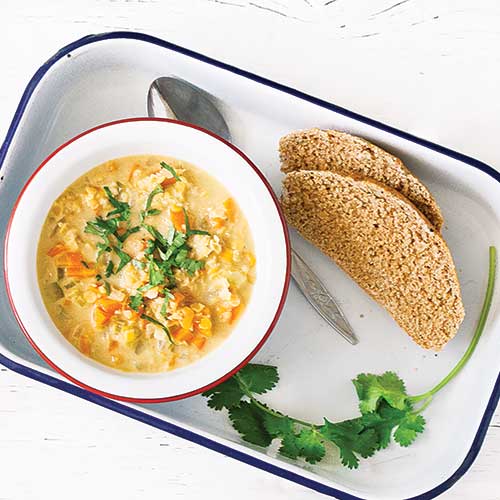 Carrot Cumin Coconut soup