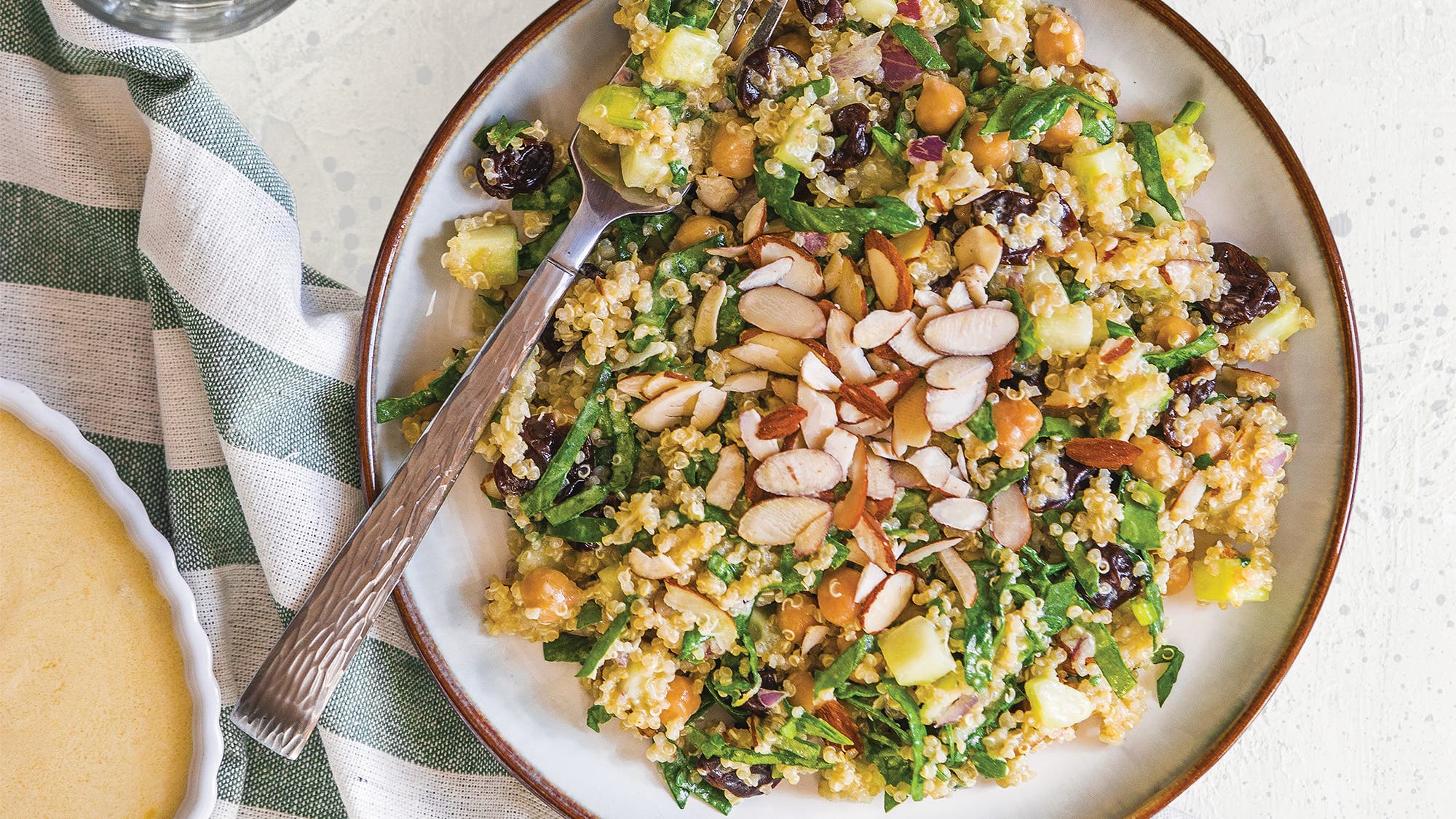 Not-Your-Average Quinoa Salad with Cherries & Creamy Vinaigrette 69 web None