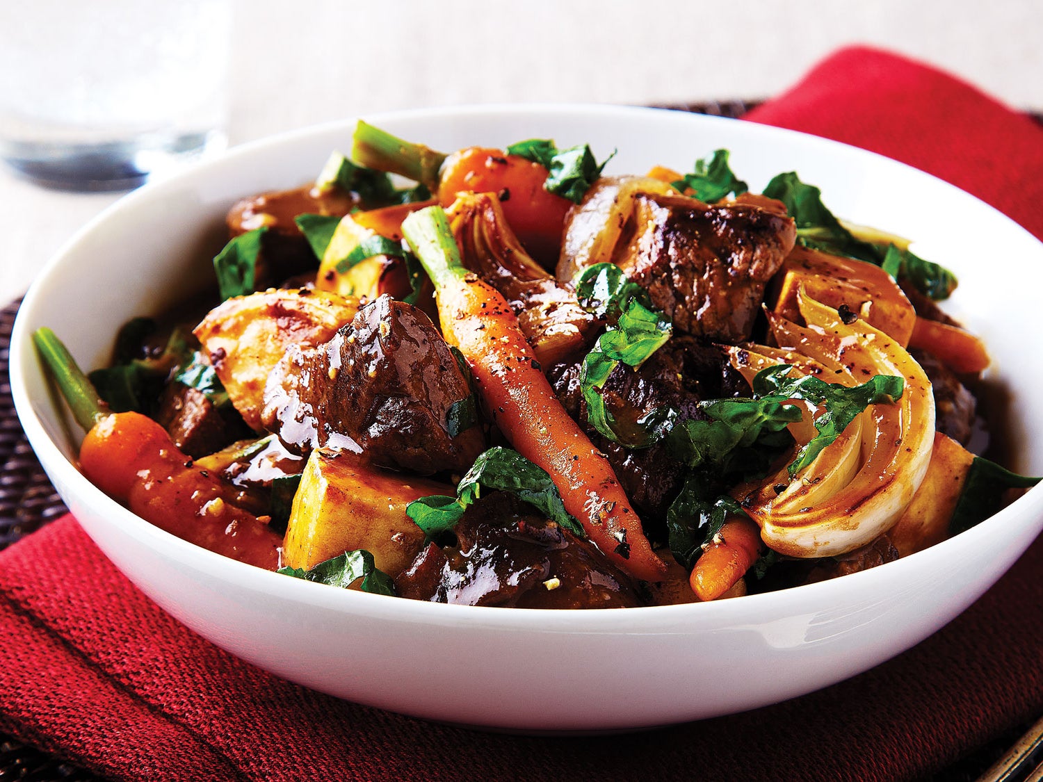 Dutch Oven-Braised Beef and Summer Vegetables Recipe