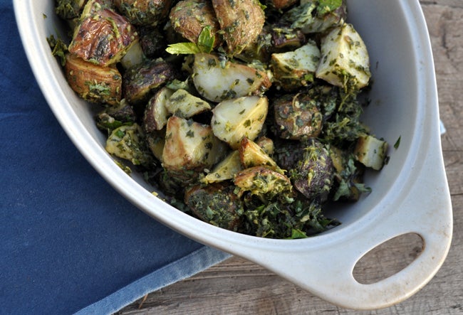 Herbed-Roasted-Potatoes---Clean-Eating---Brower