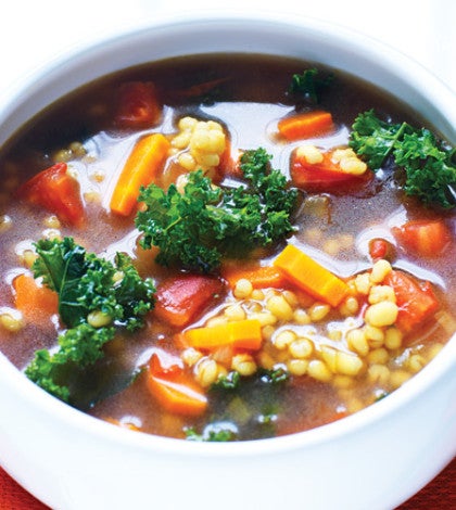 Kale Barley Soup image None