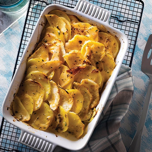 potato pear fennel gratin