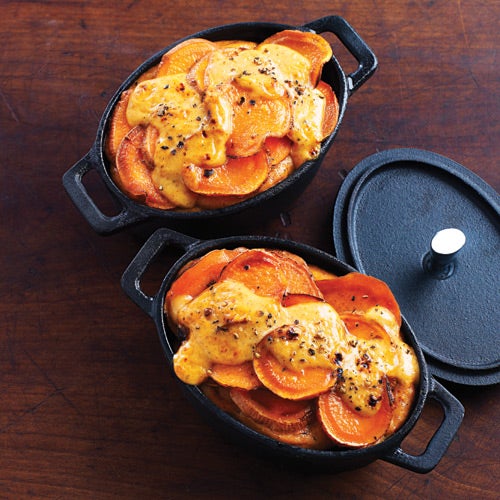 Spicy Scalloped Sweet Potatoes Spicy Scalloped Sweet Potatoes