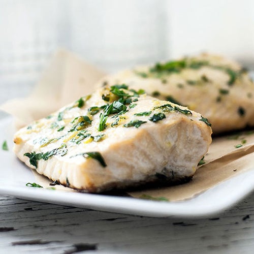 easy baked halibut