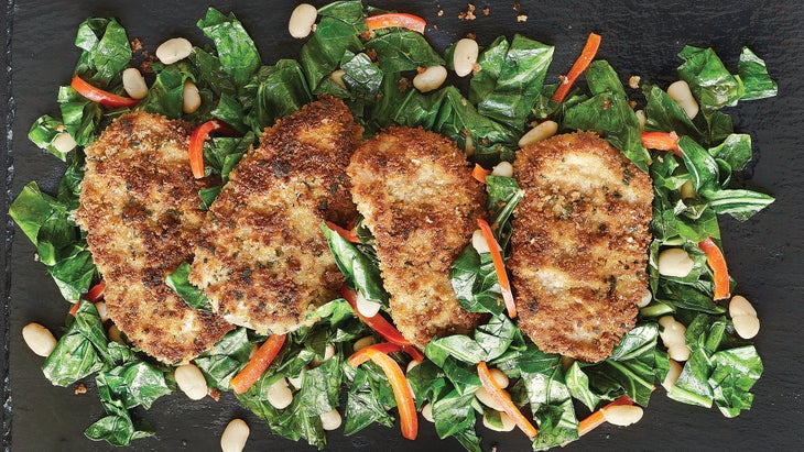 Panko-Crusted Chicken Breasts - Savas Kitchen