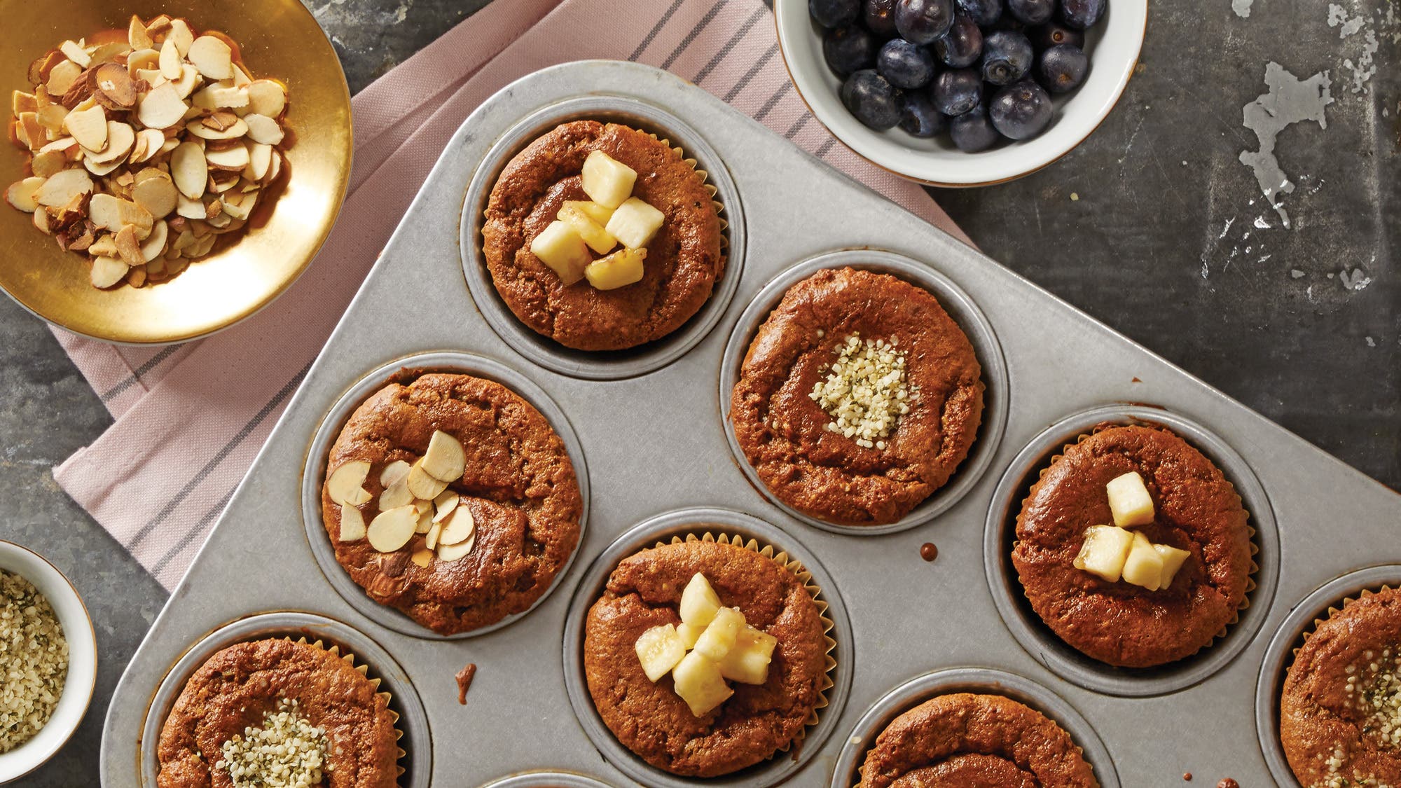 Almond-Butter-&-Banana-Muffins-75-web Almond Butter and Banana Muffins recipe