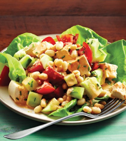 Chicken BLT (Bean, Lettuce & Tomato) with Smoky Tomato Dressing image None