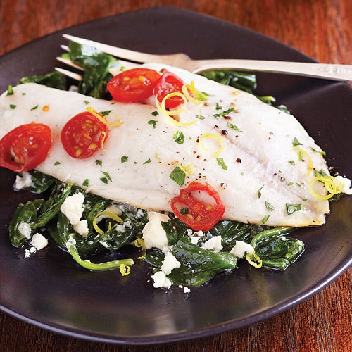 greekfishflorentine_article Fish Florentine Recipe