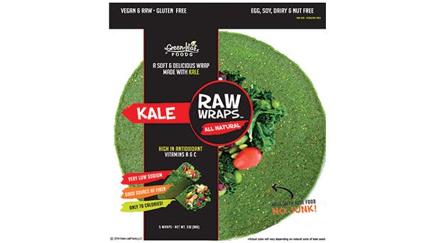 Kale Gluten-Free Wrap