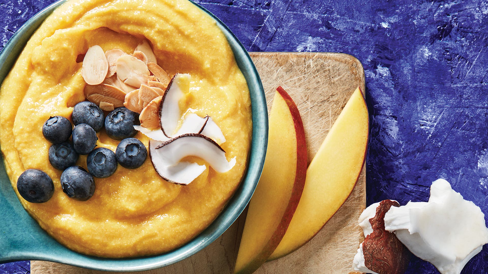 Mango smoothie bowl recipe